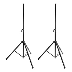 2x Intimidation PI-115 MK3 15" Two-Way Active PA Speaker 800w Inc stands