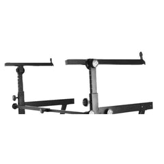 On Stage Pro Heavy Duty Folding Z Keyboard Stand W 2nd Tier