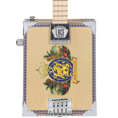 Lace Electric Cigar Box Guitar - Royalty - 4 String