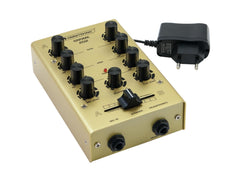 Omnitronic 2CH Mini DJ Mixer (Gold)