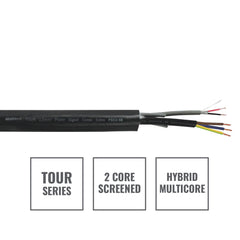 eLumen8 TOUR 2.5mm2 Power Signal Combi Cable PSC2.5B 100m Reel