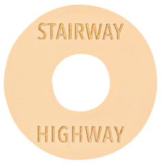 Joe Doe Poker Chip In Aged White - Stairway - Highway