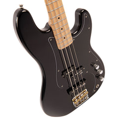 Vintage Bass Pj Guitar - Gloss Black