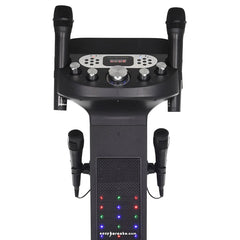 Easy Karaoke Smart Bluetooth Karaoke-System + 2 kabellose / 2 kabelgebundene Mikrofone