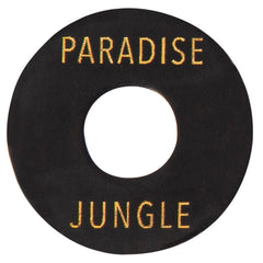 Joe Doe Poker Chip In Aged Black - Paradise - Jungle