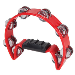 P.p. 1/2 Moon Tambourine- Red