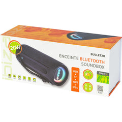 Ibiza Sound BULLET20 Haut-parleur Bluetooth éclairé