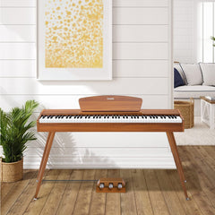 Donner DDP80 - Digital Piano Walnut