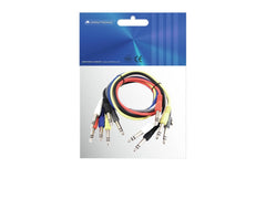 Omnitronic Jack Cable 6.3 Patchcord Stereo 6X0.9M