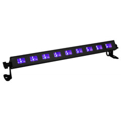 2x JB Systems LED UV-BAR 9 Ultraviolet Blacklight Bar 9 x3W UV