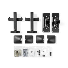 Nedis Pair of Speaker Wall Mount Brackets for HiFi Speakers Studio Monitors