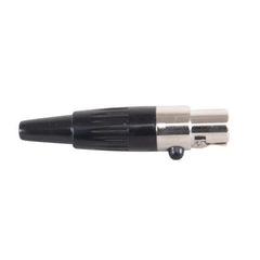 Proel HCM25 Black Headset 4 Pin Mini XLR for Shure JTS