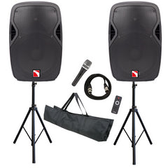 Intimidation Power Pack 15 Active PA Bluetooth Sound System 3000W