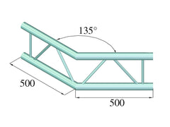 Alutruss Bilock Bq2-Pac23V Coin 2 voies 135 ?