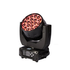 2x Thor PL-65 LED Wash Zoom Moving Head 19 x 15W Osram RGBW LED