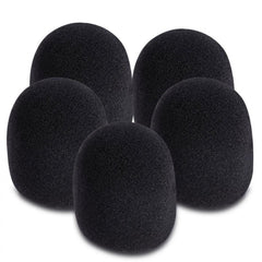 On Stage Microphone Windsreen - Black Pack Of 5