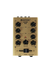 Omnitronic 2CH Mini DJ Mixer (Gold)