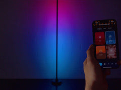 Eurolite Smart WiFi floor lamp RGB+CCT, controlled via app, Alexa & Google Home