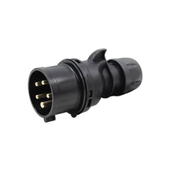 PCE 16A 415V 3P+N+E Black Plug (015-6x)