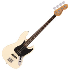 Vintage V49 Coaster Bass Guitar Pack - Vintage White