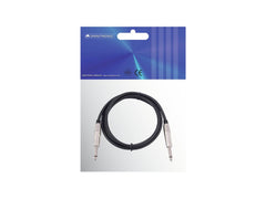 Omnitronic Jack Cable 6.3 Mono 0,5M Bk Road