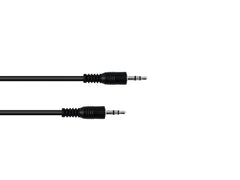 Omnitronic Jack Cable 3.5 Stereo 3M Bk