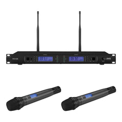 IMG Stageline TXS-626KIT3 UHF Dual Handheld Wireless Mic System (CH38)