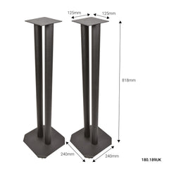 QTX Studio Monitor Stands (Pair)