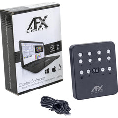 AFX DMX-SLIM-PANEL-512 Wandmontierte USB-zu-DMX-Standalone-Schnittstelle