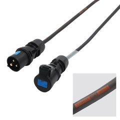 LEDJ 1m 2.5mm 16A Male - 16A Female Cable