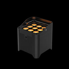 8x Chauvet DJ Freedom Par Q9 RGBA LED-Uplighter und Ladekoffer