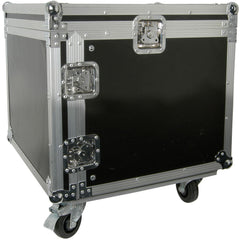 Valise rackable Citronic 8U 19" à roulettes