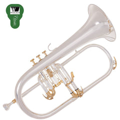 Odyssey Premiere Flugel Horn Silver Plated W/case - Dw M/p