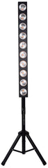 2x Citronic Amber LED Blinder Bar with Tripod Stand