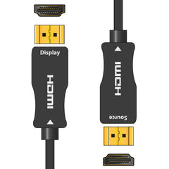 AV:Link Ultra High Speed 4K UHD Active Fibre Optic HDMI Lead 2.0 75m