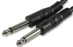 1M Jack to Jack Lead 1/4" 6.35mm Connection Cable for Radio Mic System