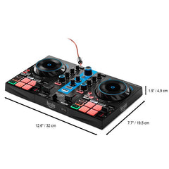 Hercules DJ Control Inpulse 200 MkII DJ Controller (Blue Edition)