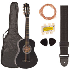 Encore Junior Guitar Outfit- Black