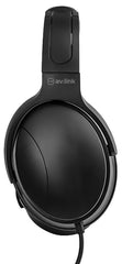 av:link Wired DJ Headphones Over Ear Cups