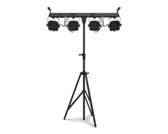 2x Chauvet 4Bar LT BT ILS 4-Head Wash Tripod with Footswitch BTAir Compatible