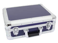 Roadinger Cd Case Alu Digital Booking Arrondi Bleu