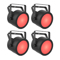 4x Chauvet COREpar Q120 ILS LED PAR Floor Spot