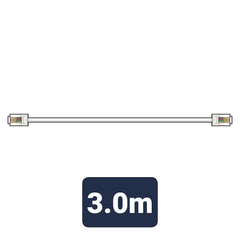 AV:Link RJ11-Modularstecker-zu-Stecker-Kabel 3,0 m