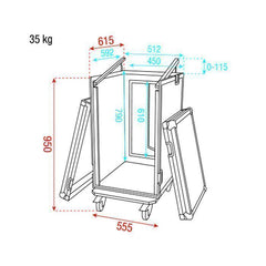 DAP Combi Case 16+14U