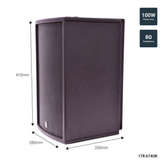 Citronic CS-810B Passive Speaker Black