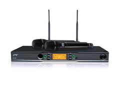 JTS RU-992 Twin UHF Handheld Wireless Microphone System