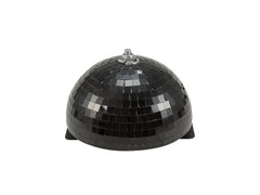 Eurolite Half Mirror Ball 20Cm Black Motorized