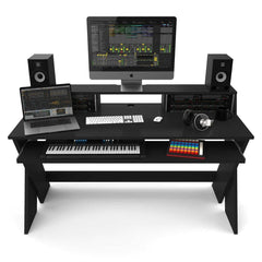 Glorious Sound Desk Pro Station de travail de studio professionnelle noire