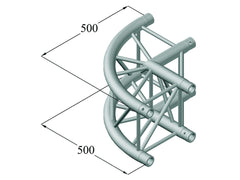 Alutruss Quadlock 6082C-21R 2-Way Corner 90?