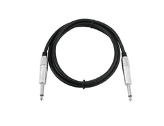 Omnitronic Jack Cable 6.3 Mono 0,5M Bk Road